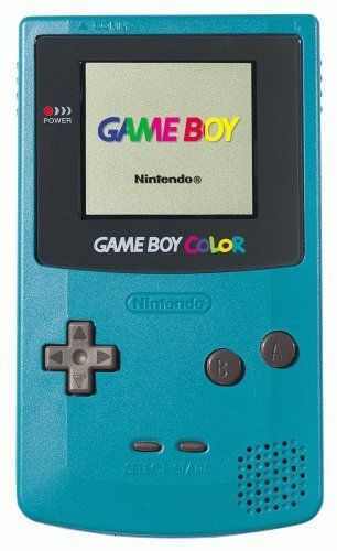 Game Boy Color - Teal (Blue) - Video Game System - Used - CaveGamers - Image 2
