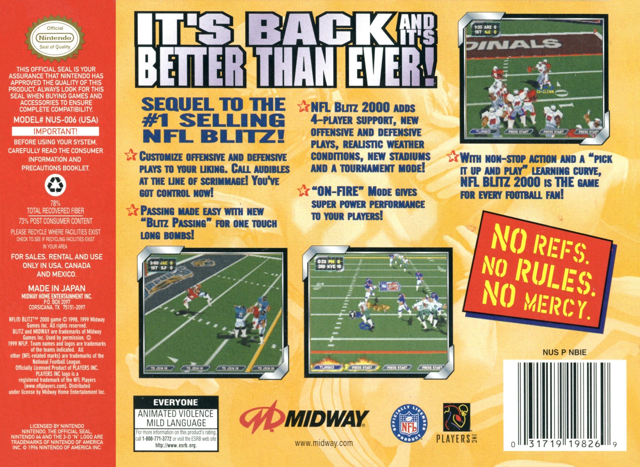 NFL Blitz 2000