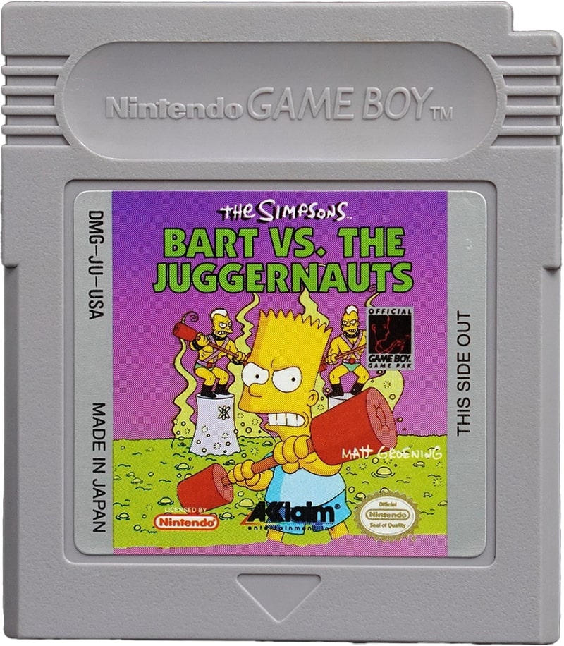 The Simpsons Bart vs the Juggernauts