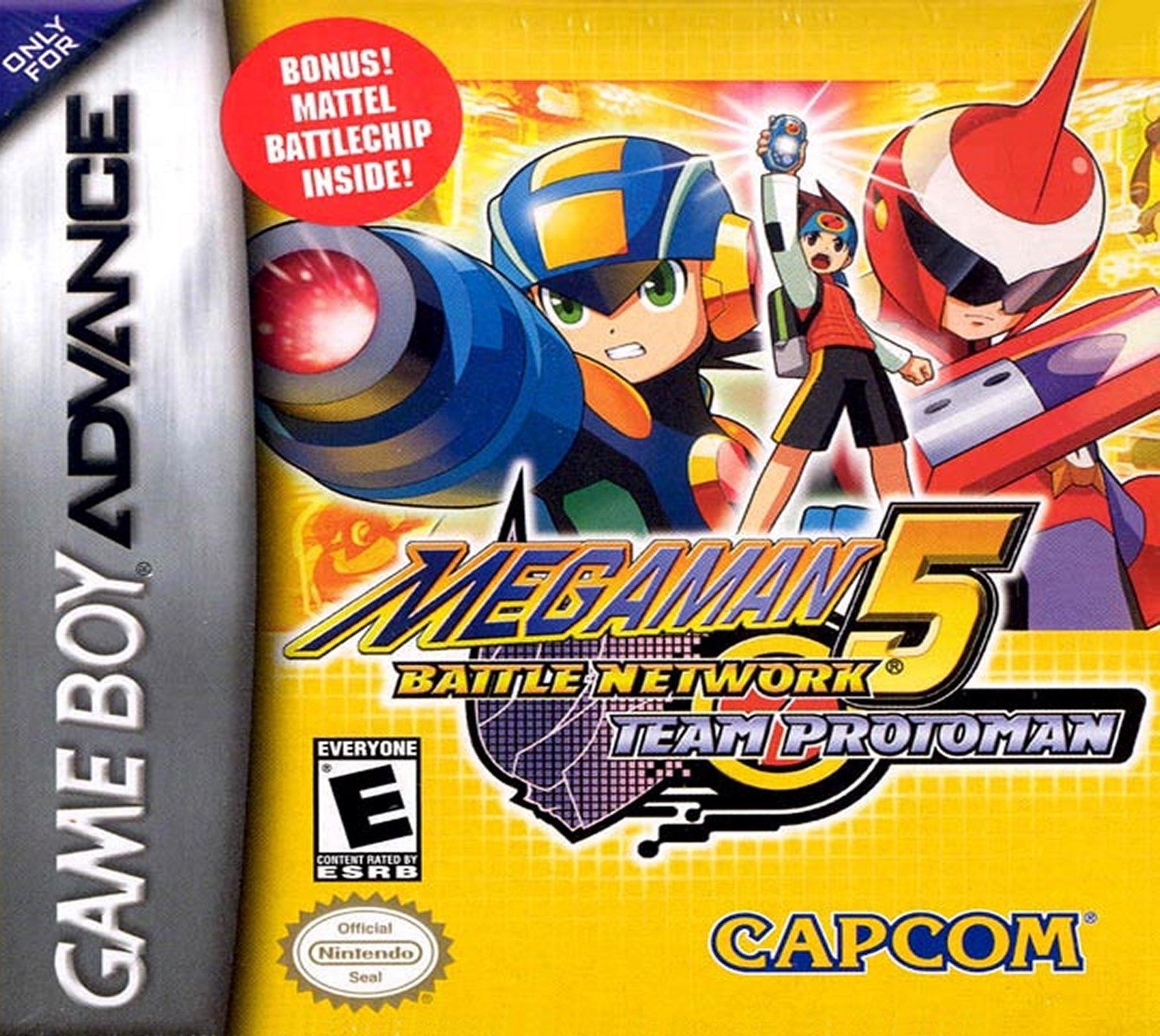 Mega Man Battle Network 5: Team Protoman Game Boy Advance - Video Game - Used - CaveGamers