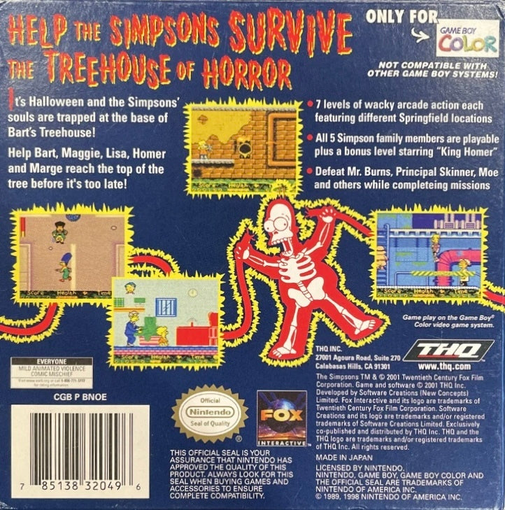 The Simpsons: Night of the Living Treehouse of Horror