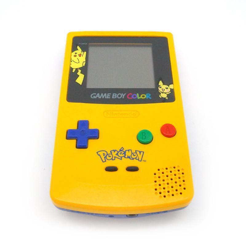 Game Boy Color - Pokemon Yellow Pikachu Edition - Video Game System - Used - CaveGamers - Image 3
