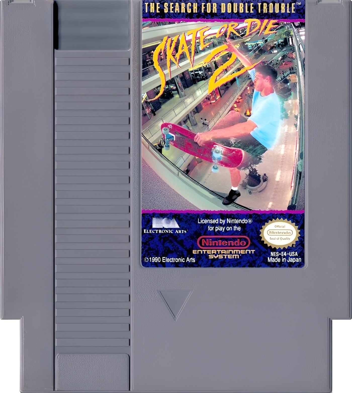 Skate or Die 2 NES - Video Game - Used - CaveGamers - Image 3