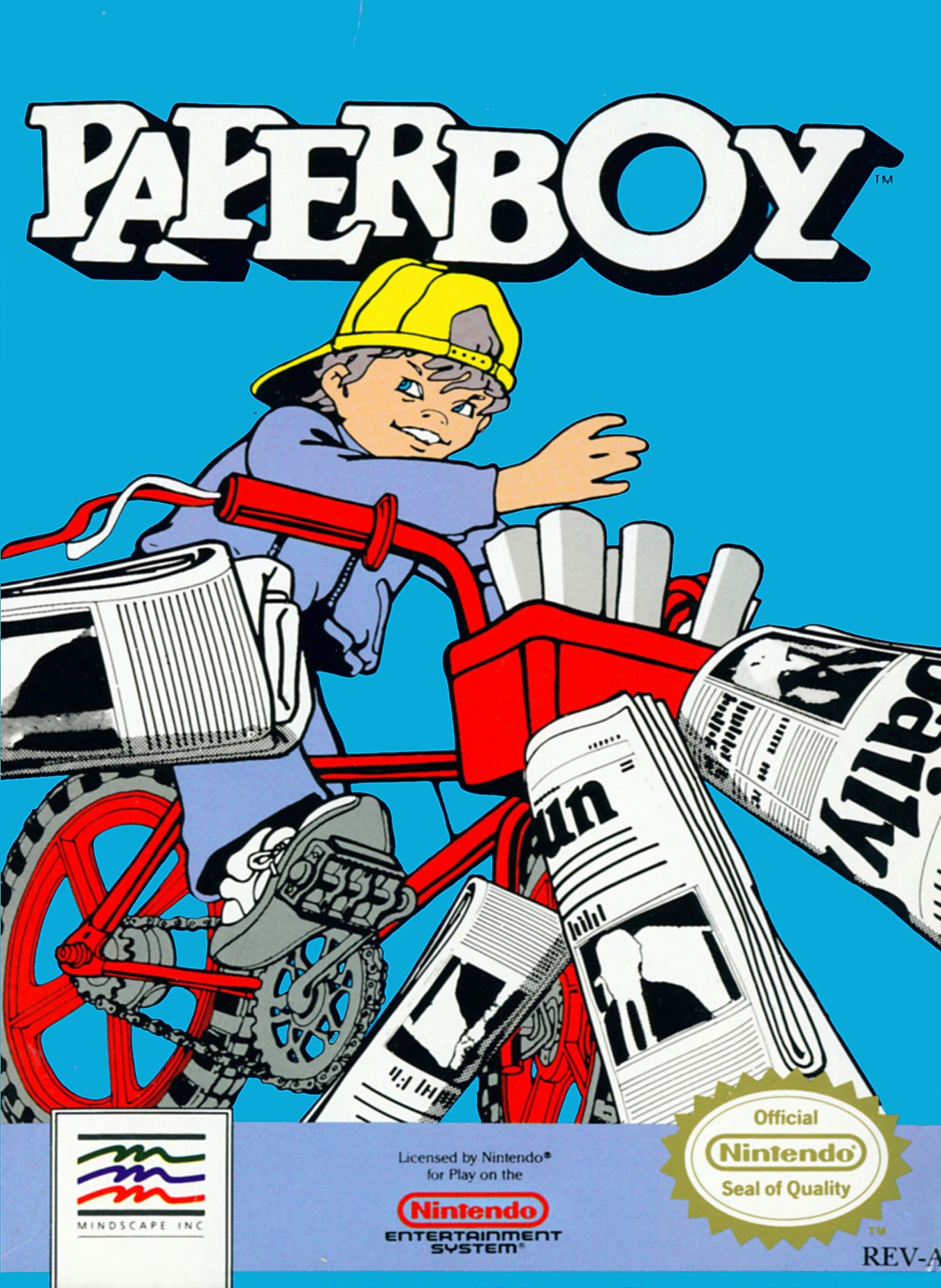 Paperboy NES - Video Game - Used - CaveGamers