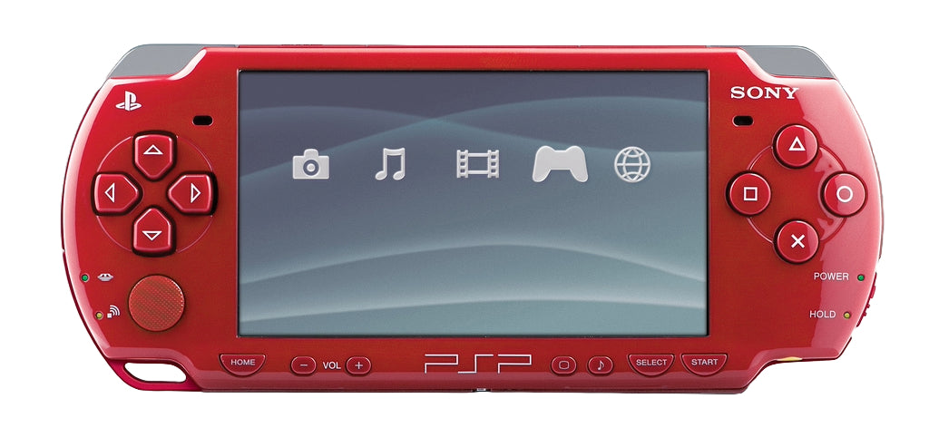 Playstation Portable 2000 - God of War Edition Red PSP - Video Game System - Used - CaveGamers