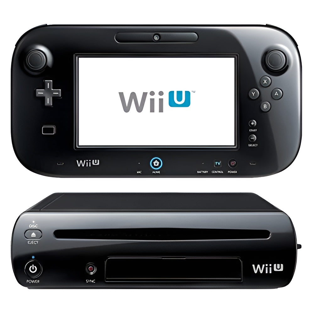 Nintendo Wii U Console + GamePad 32GB - Black - Video Game System - Used - CaveGamers - Image 2