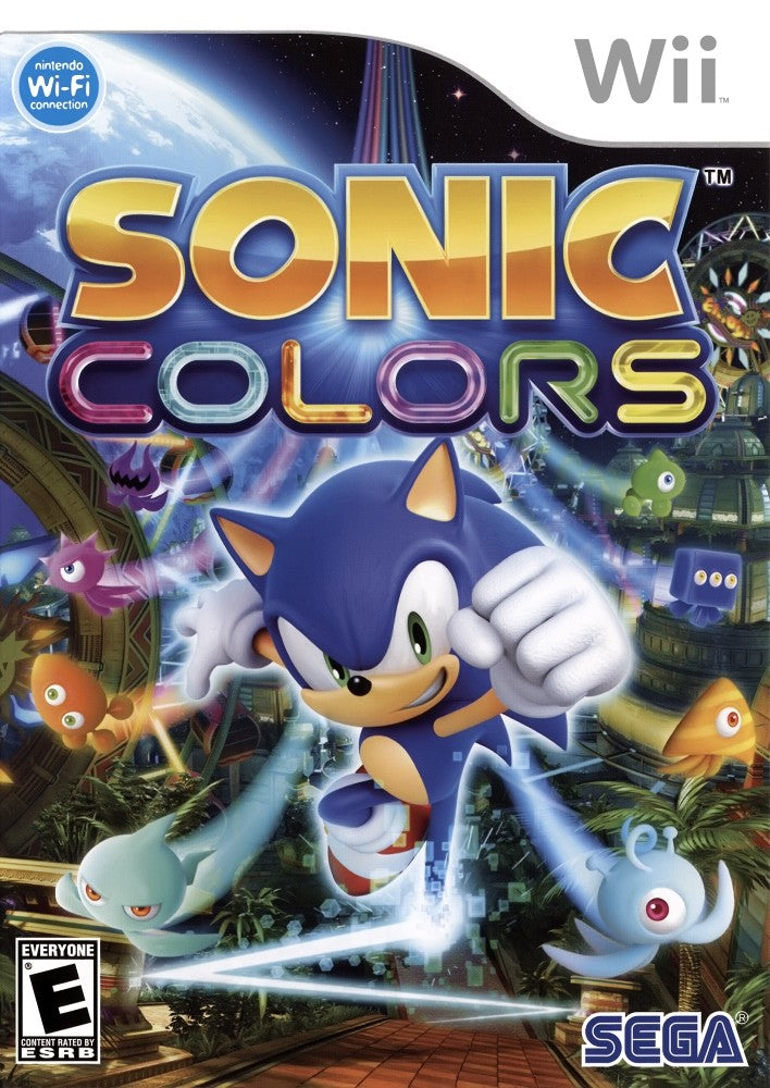 Sonic Colors Wii - Video Game - Used - CaveGamers