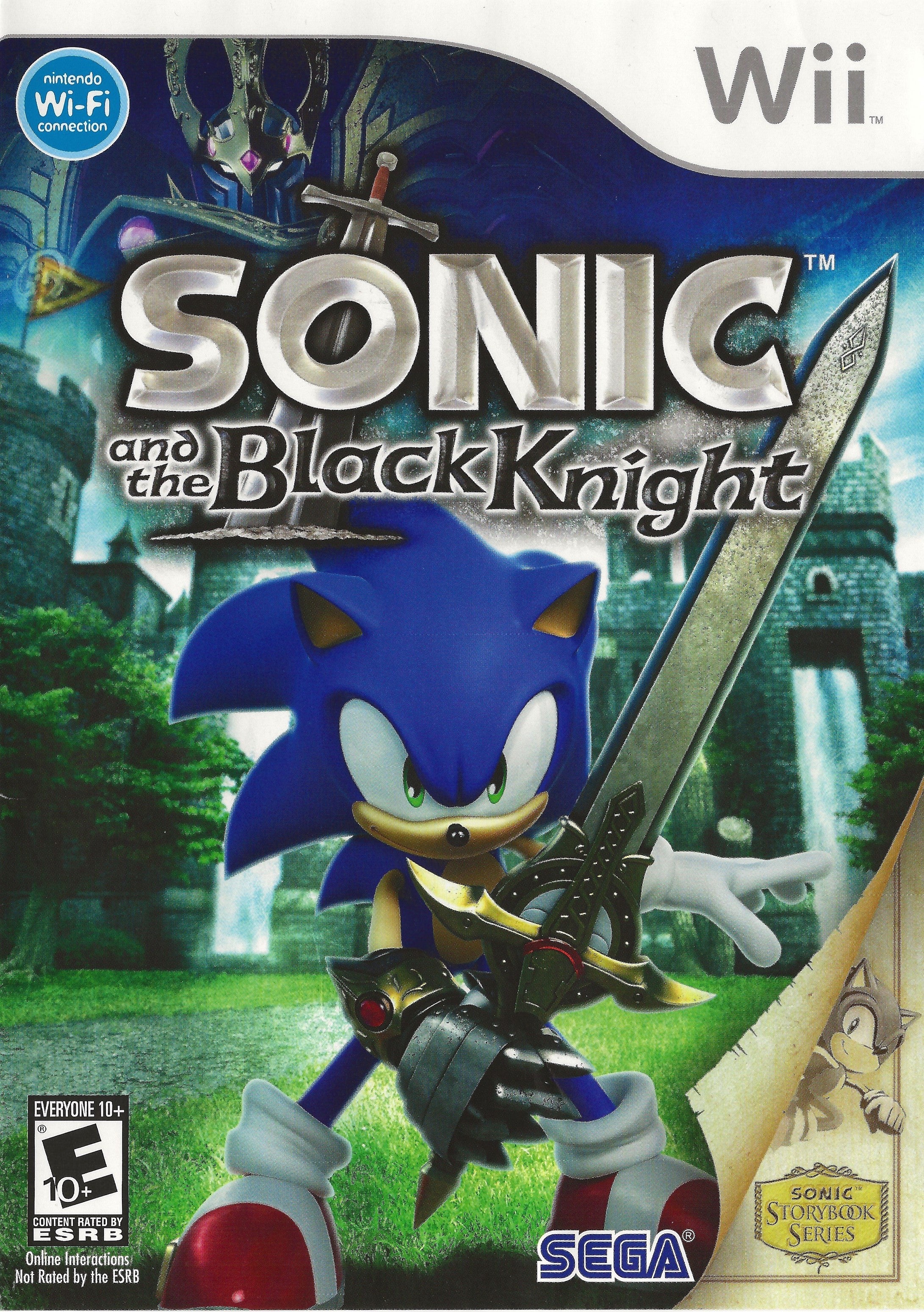 Sonic and the Black Knight Wii - Video Game - Used - CaveGamers