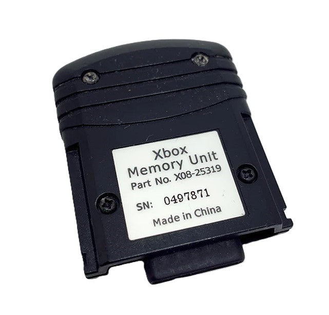 Xbox Memory Card Unit - Black - Video Game Accessory - Used - CaveGamers