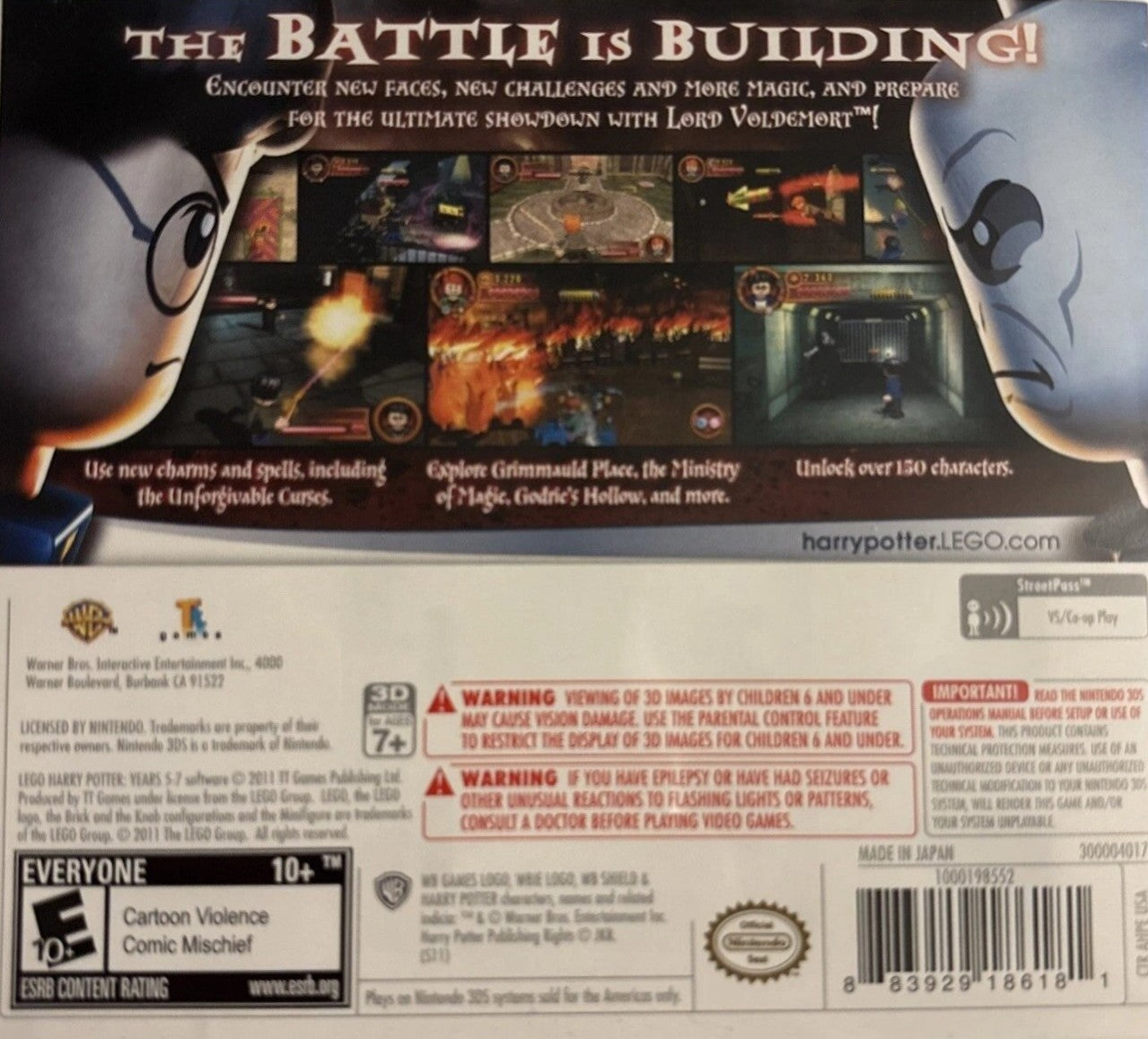 LEGO Harry Potter: Years 5-7 3DS - Video Game - Used - CaveGamers - Image 2