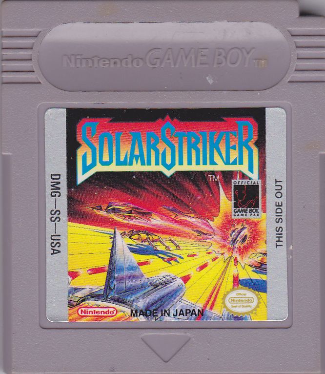 Solar Striker Game Boy - Video Game - Used - CaveGamers - Image 3