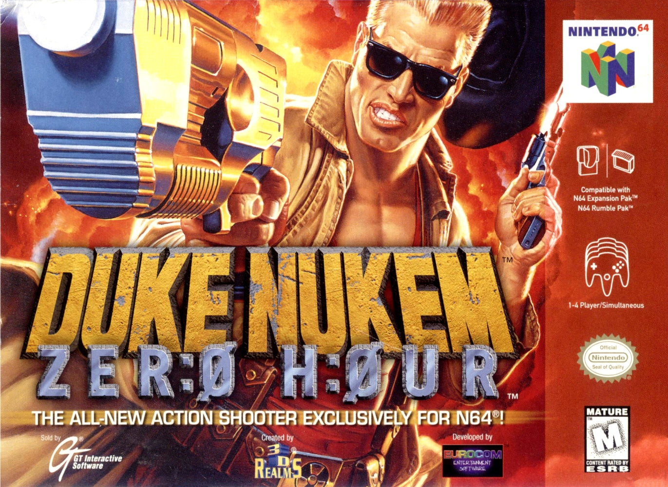 Duke Nukem: Zero Hour N64 - Video Game - Used - CaveGamers