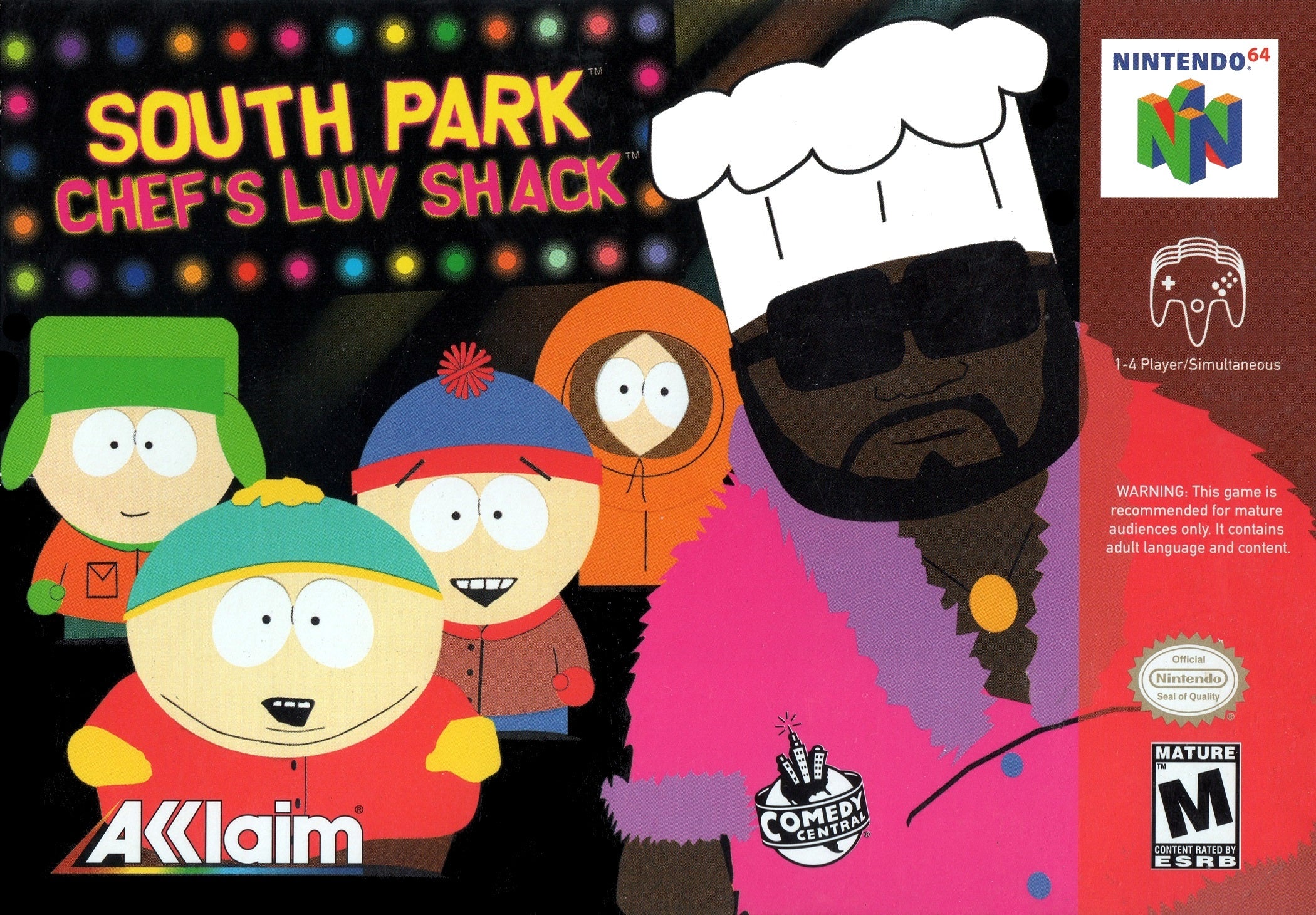 South Park Chef's Luv Shack N64 - Video Game - Used - CaveGamers