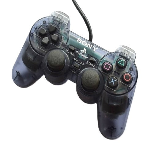 Playstation 2 Dualshock 2 Controller - Slate Smoke Grey PS2 - Video Game Accessory - Used - CaveGamers - Image 2