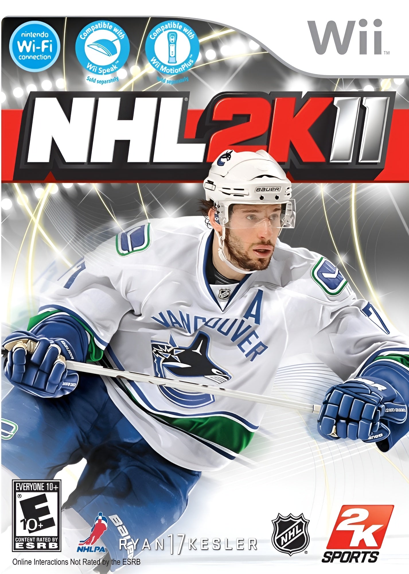 NHL 2K11 Wii - Video Game - Used - CaveGamers