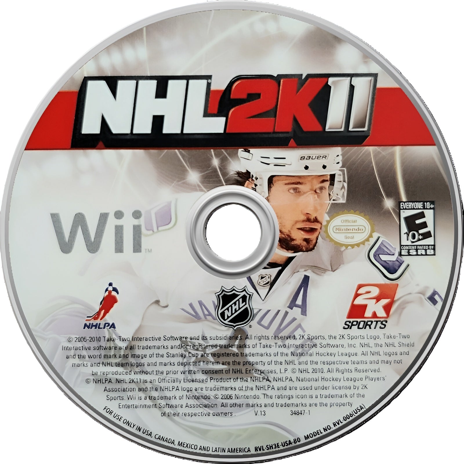 NHL 2K11 Wii - Video Game - Used - CaveGamers - Image 3