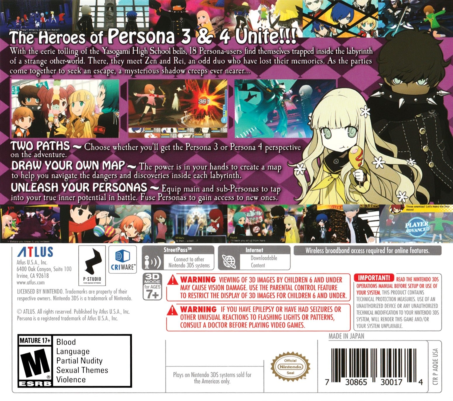 Persona Q: Shadow of the Labyrinth