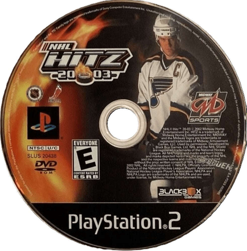 NHL Hitz 2003 PS2 - Video Game - Used - CaveGamers - Image 3