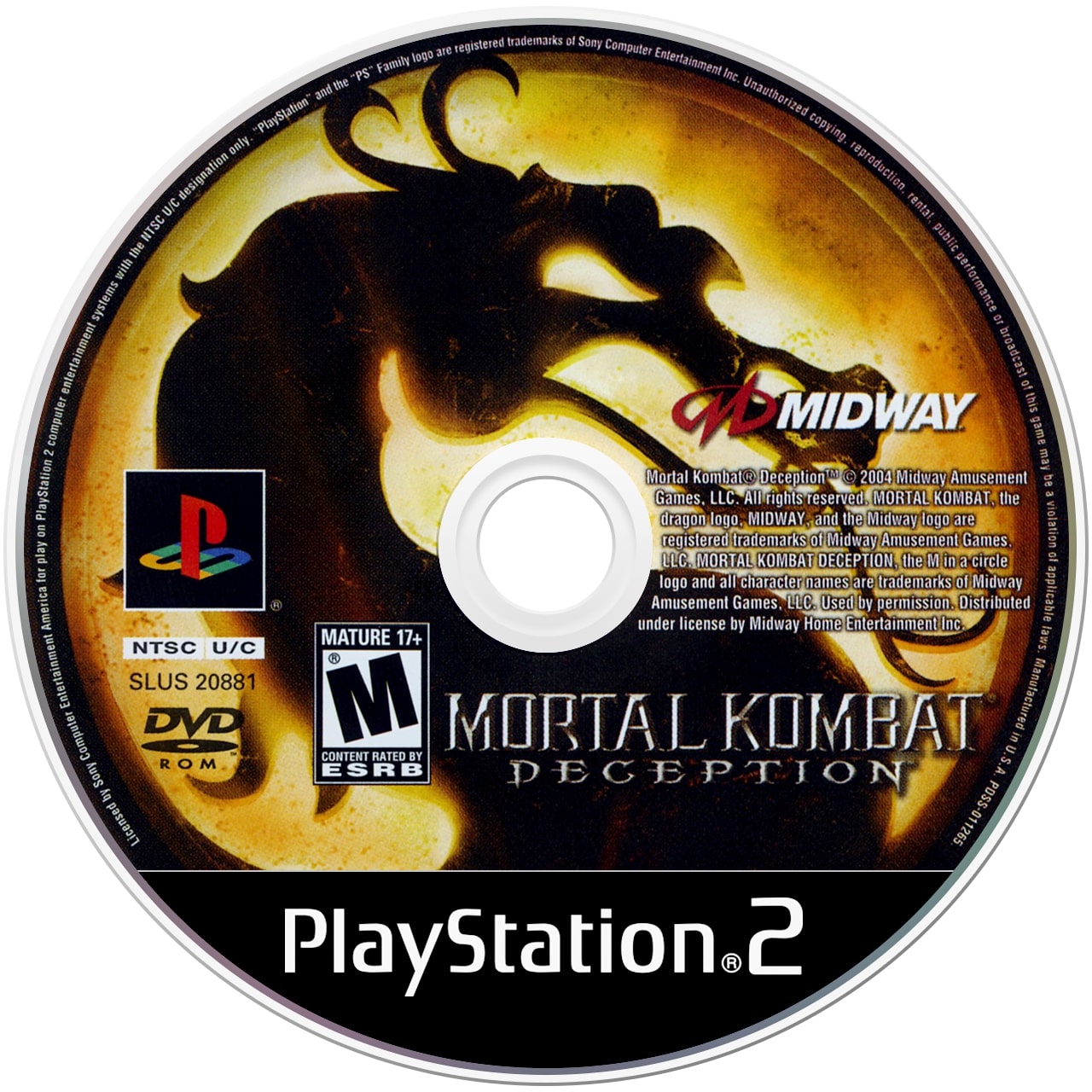 Mortal Kombat: Deception PS2 - Video Game - Used - CaveGamers - Image 3