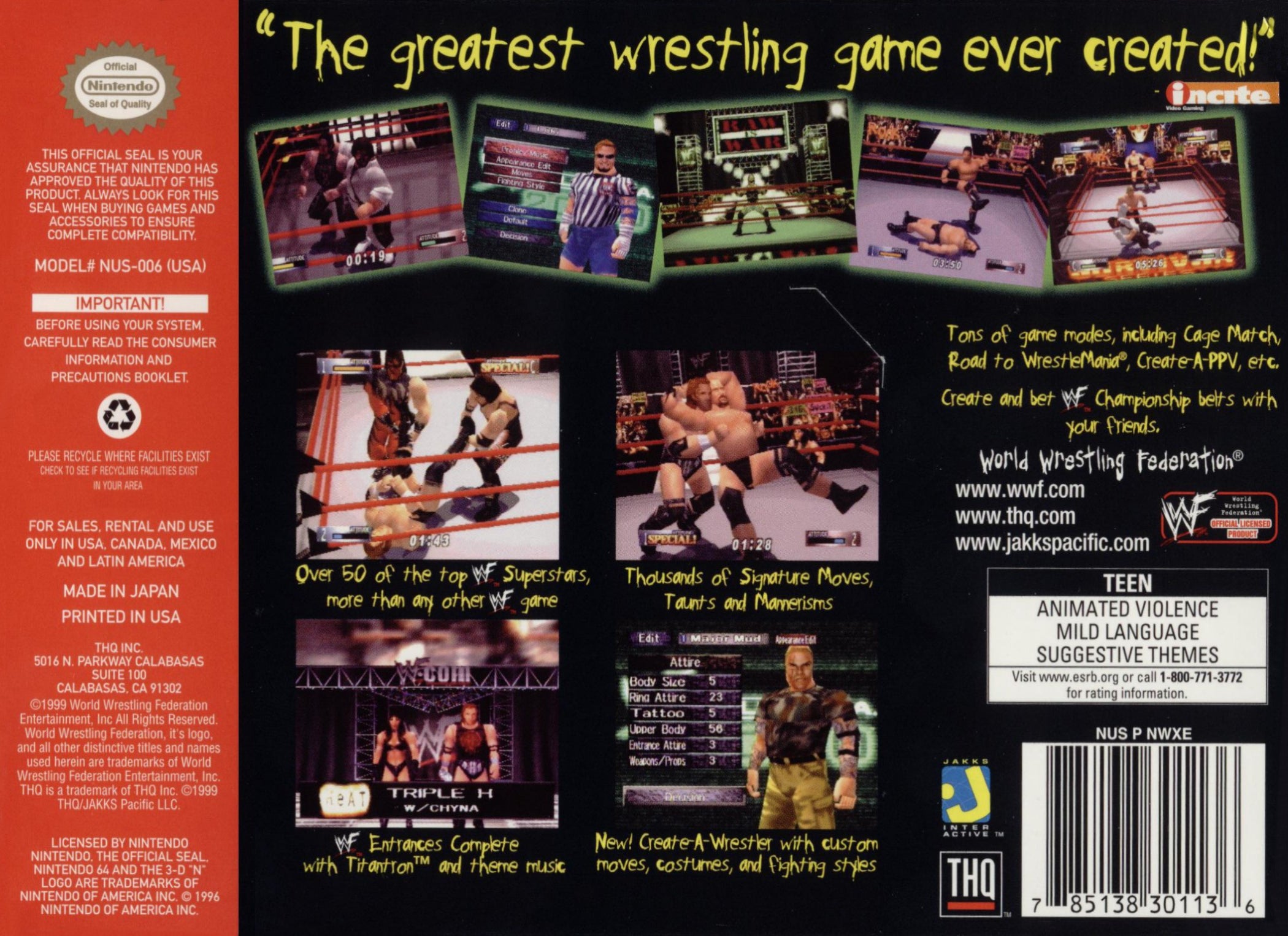 WWF Wrestlemania 2000