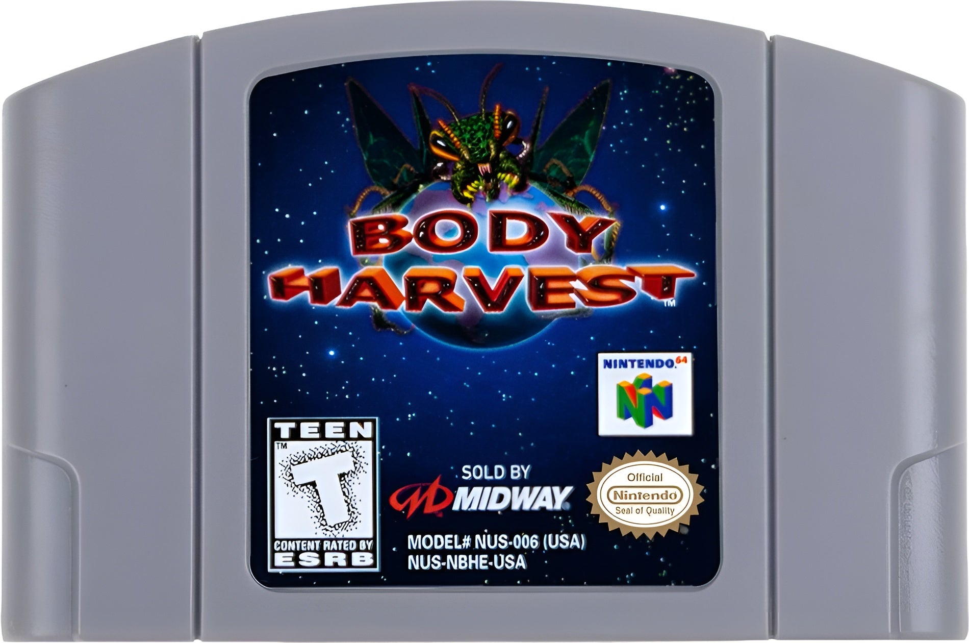 Body Harvest N64 - Video Game - Used - CaveGamers - Image 3