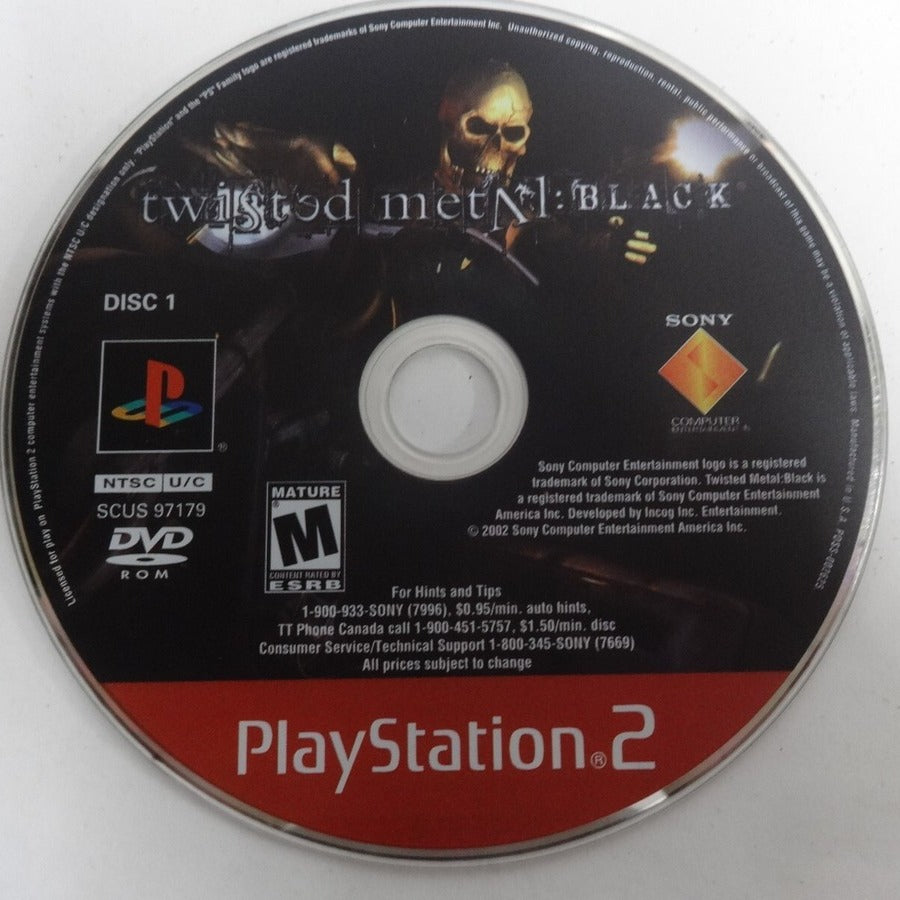 Twisted Metal: Black PS2 - Video Game - Used - CaveGamers - Image 4