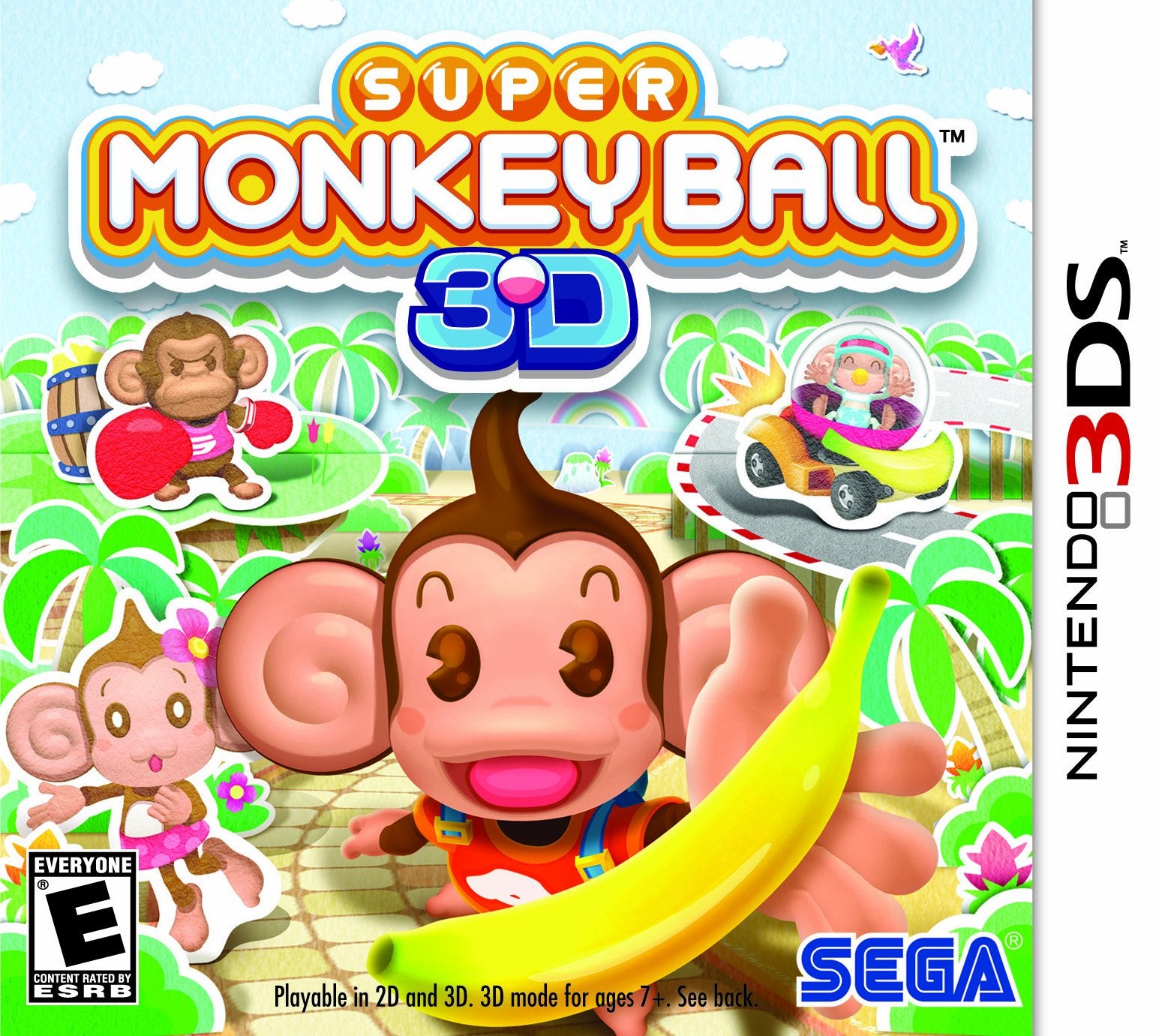 Super Monkey Ball 3D 3DS - Video Game - Used - CaveGamers