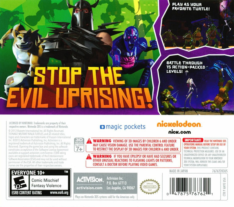 Nickelodeon's Teenage Mutant Ninja Turtles