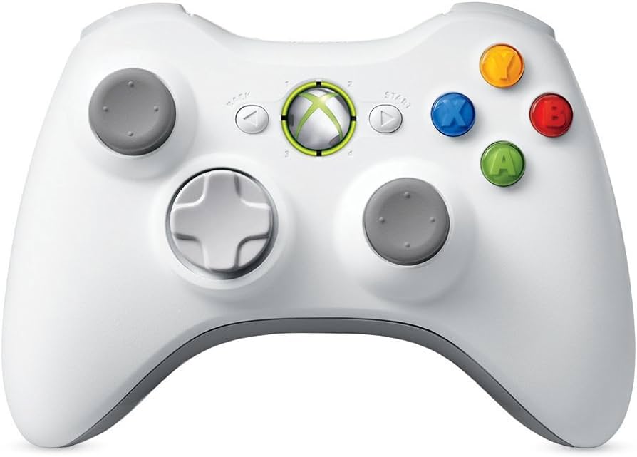 Xbox 360 Slim Console [No Hard Drive] - Gloss White [Model 1439]
