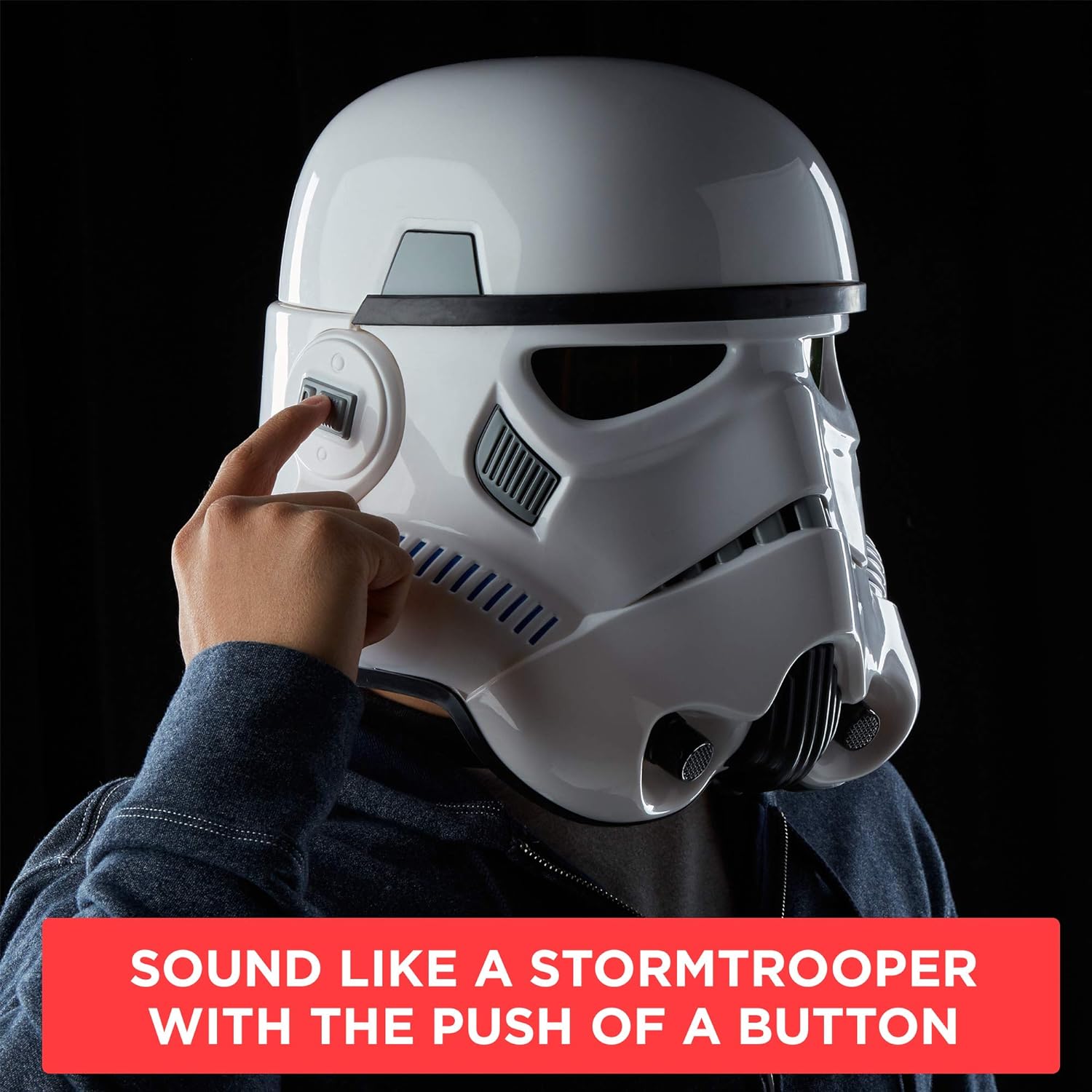 Star Wars: The Black Series - Imperial Stormtrooper Electronic Voice Changer Helmet Prop Replicas - Toys - New - CaveGamers - Image 2
