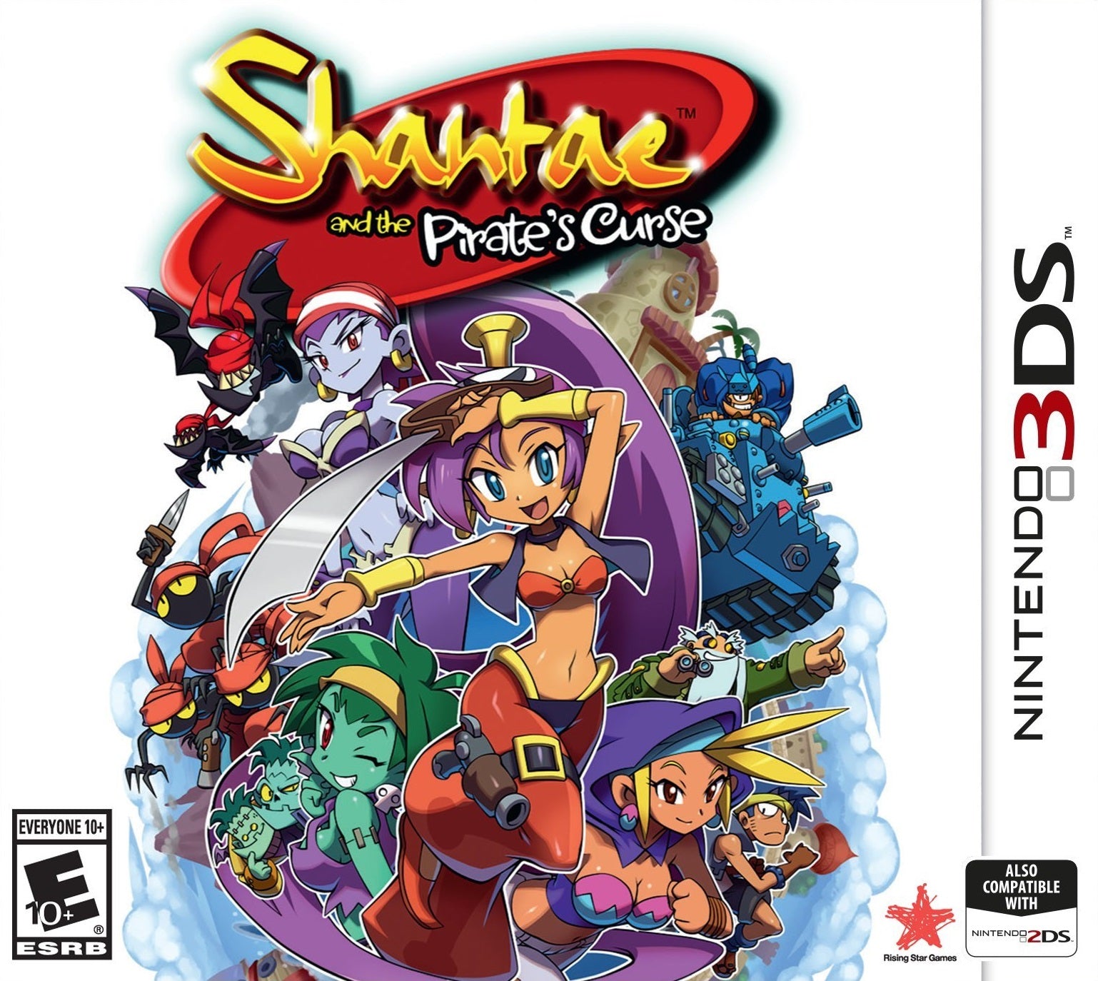 Shantae and the Pirate's Curse 3DS - Video Game - Used - CaveGamers