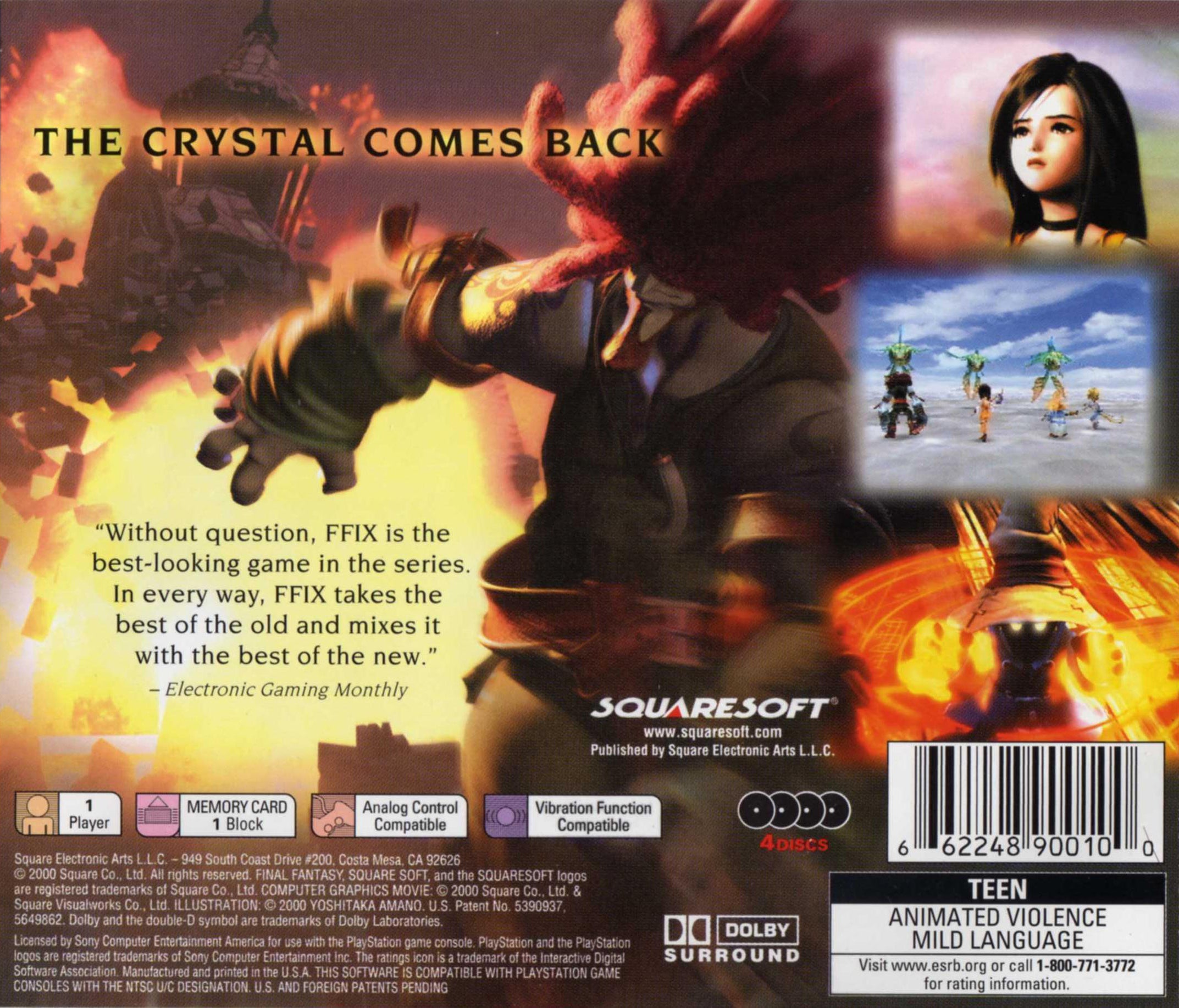 Final Fantasy IX [4 Discs]