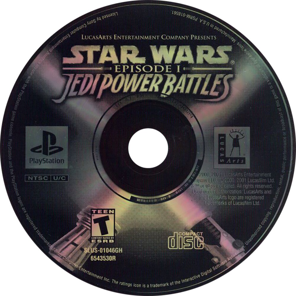 Star Wars Episode I: Jedi Power Battles Playstation - Video Game - Used - CaveGamers - Image 3