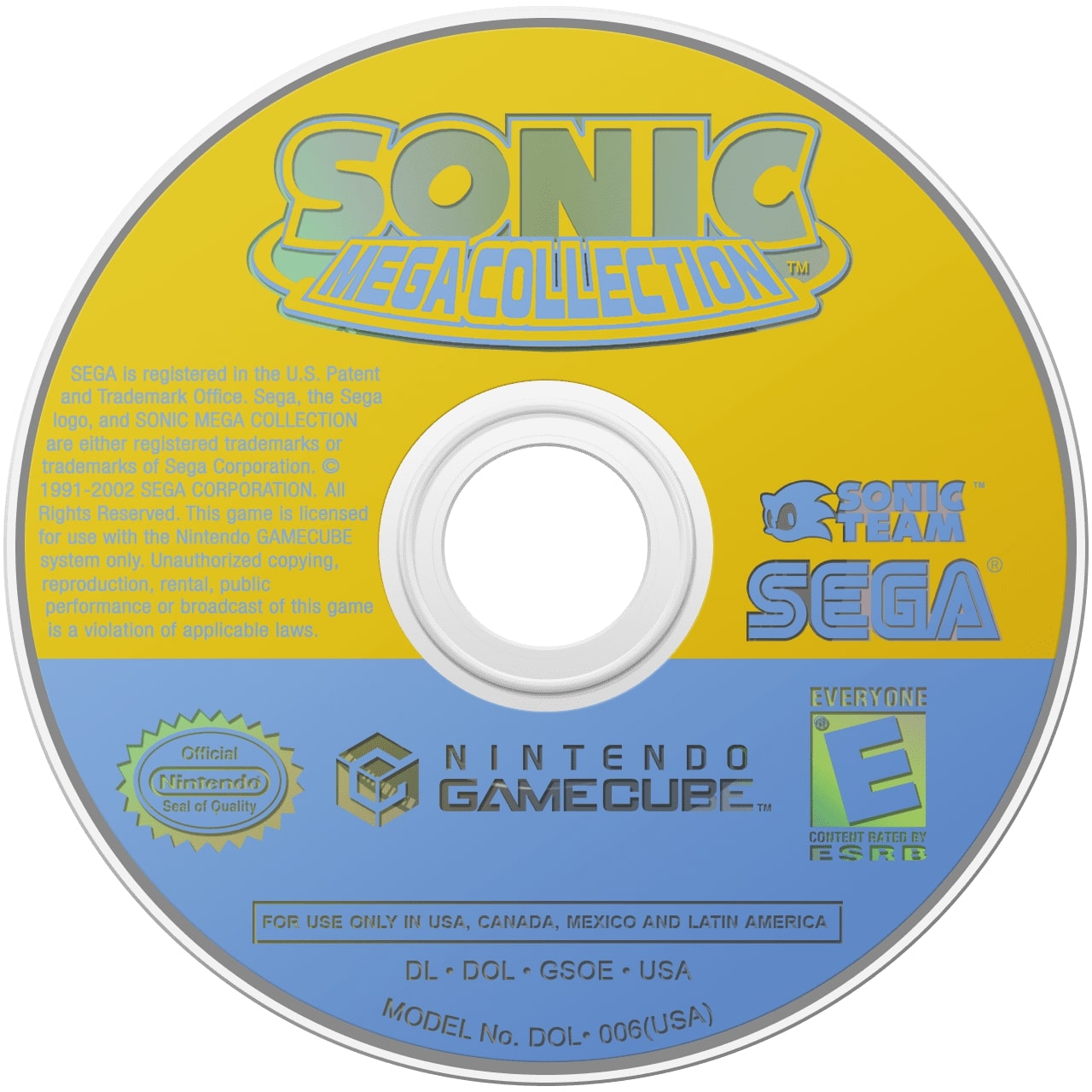 Sonic Mega Collection