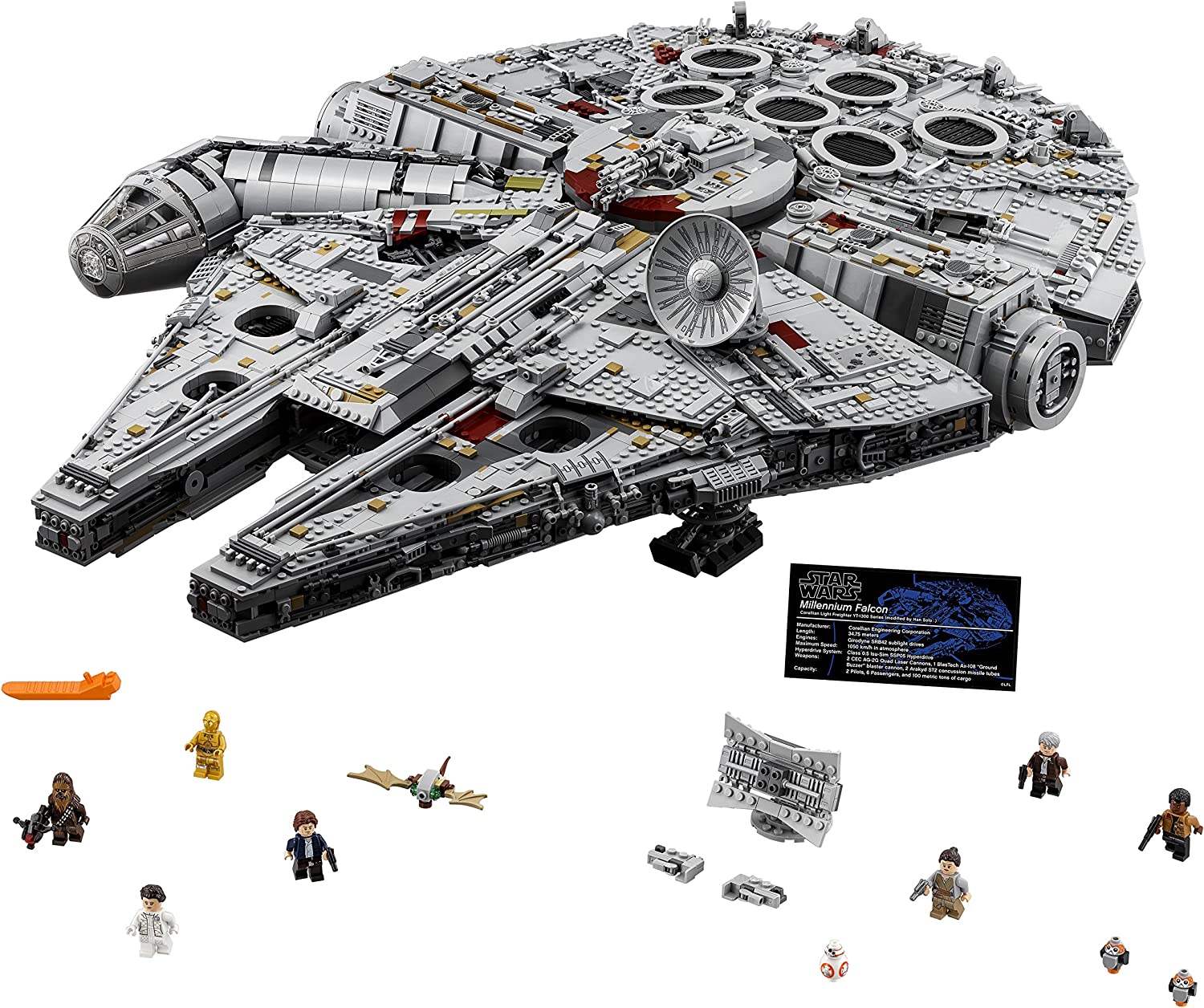 LEGO Star Wars Millennium Falcon 75192 Building Sets - Toys - New - CaveGamers - Image 2