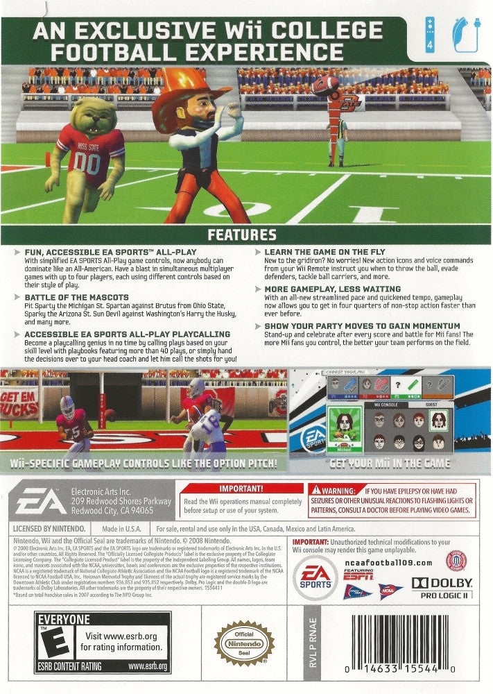 NCAA Football 09 All-Play