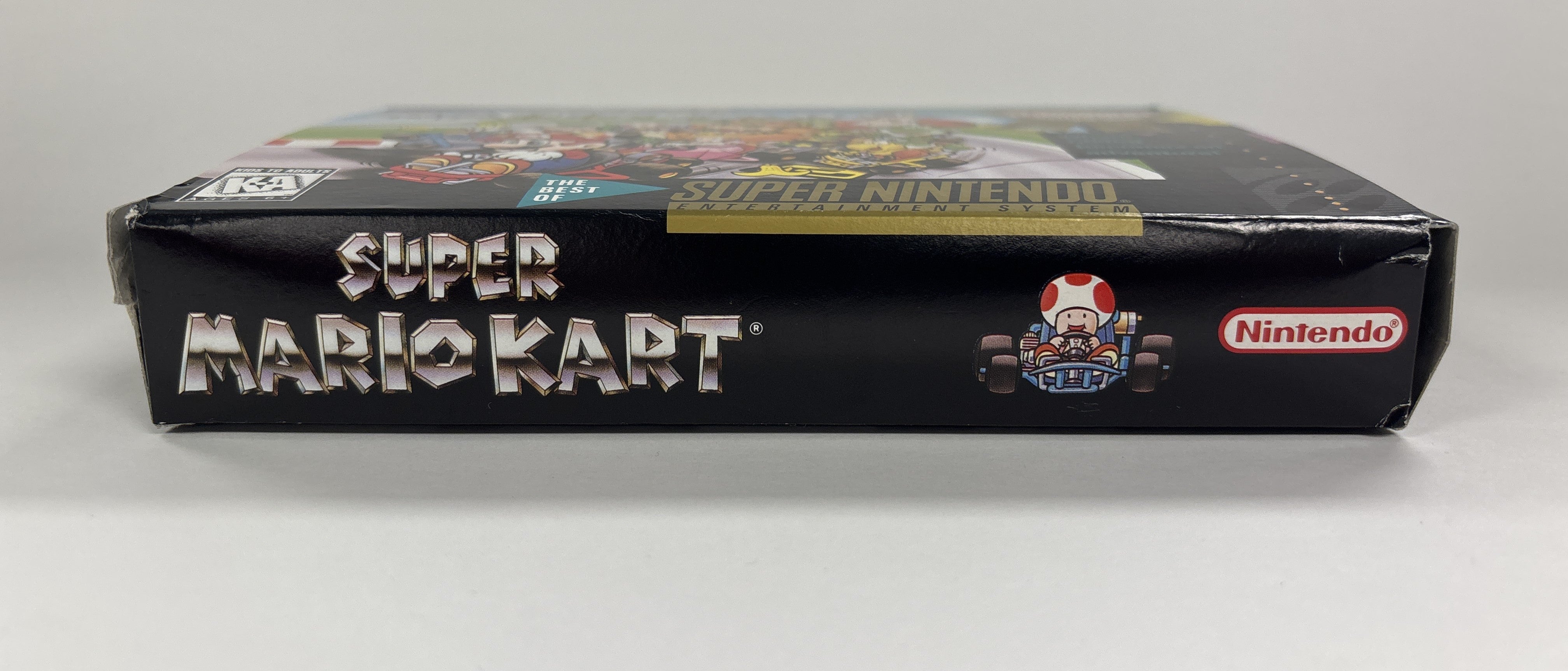 Super Mario Kart - Super Nintendo SNES Box & Manual Only No Game