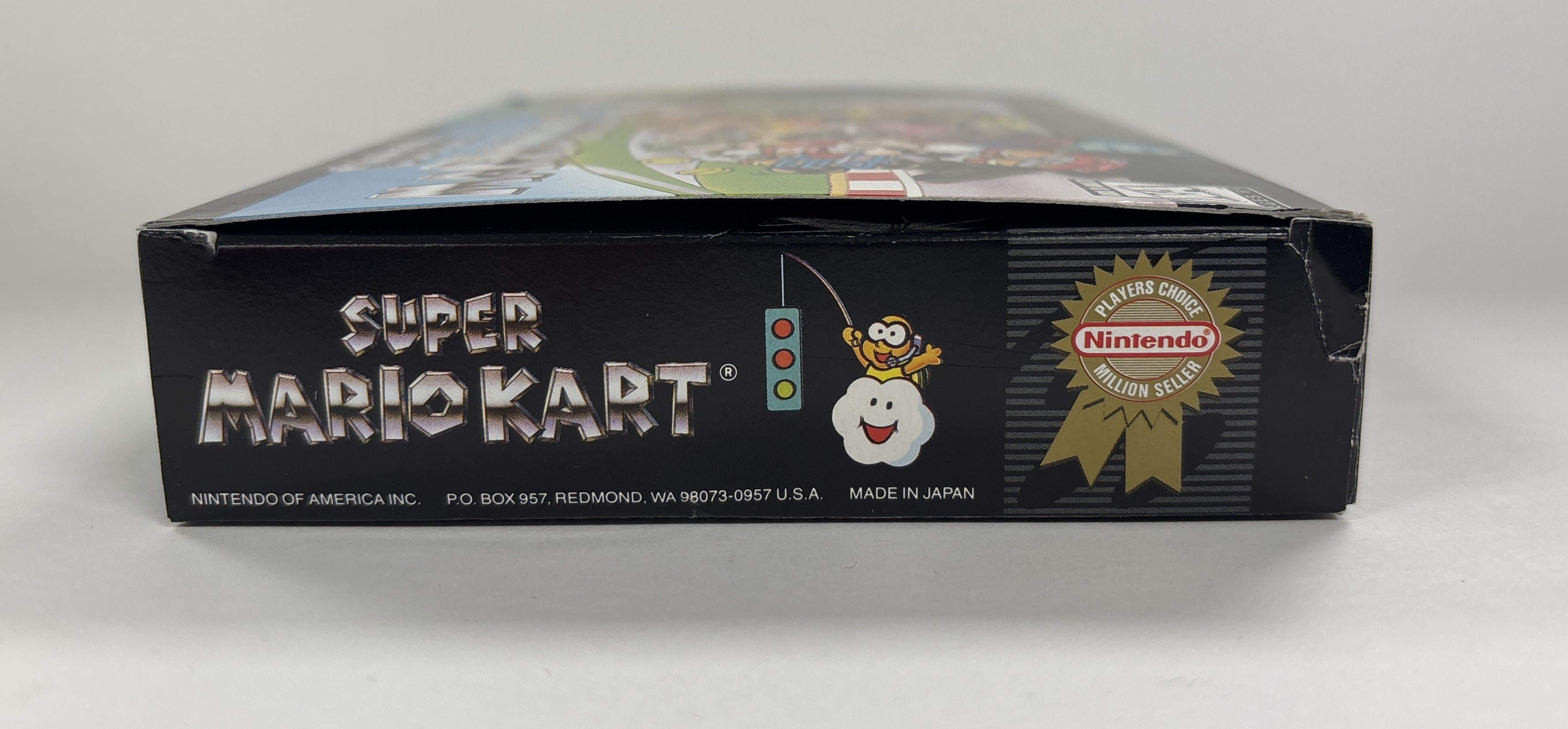 Super Mario Kart - Super Nintendo SNES Box & Manual Only No Game