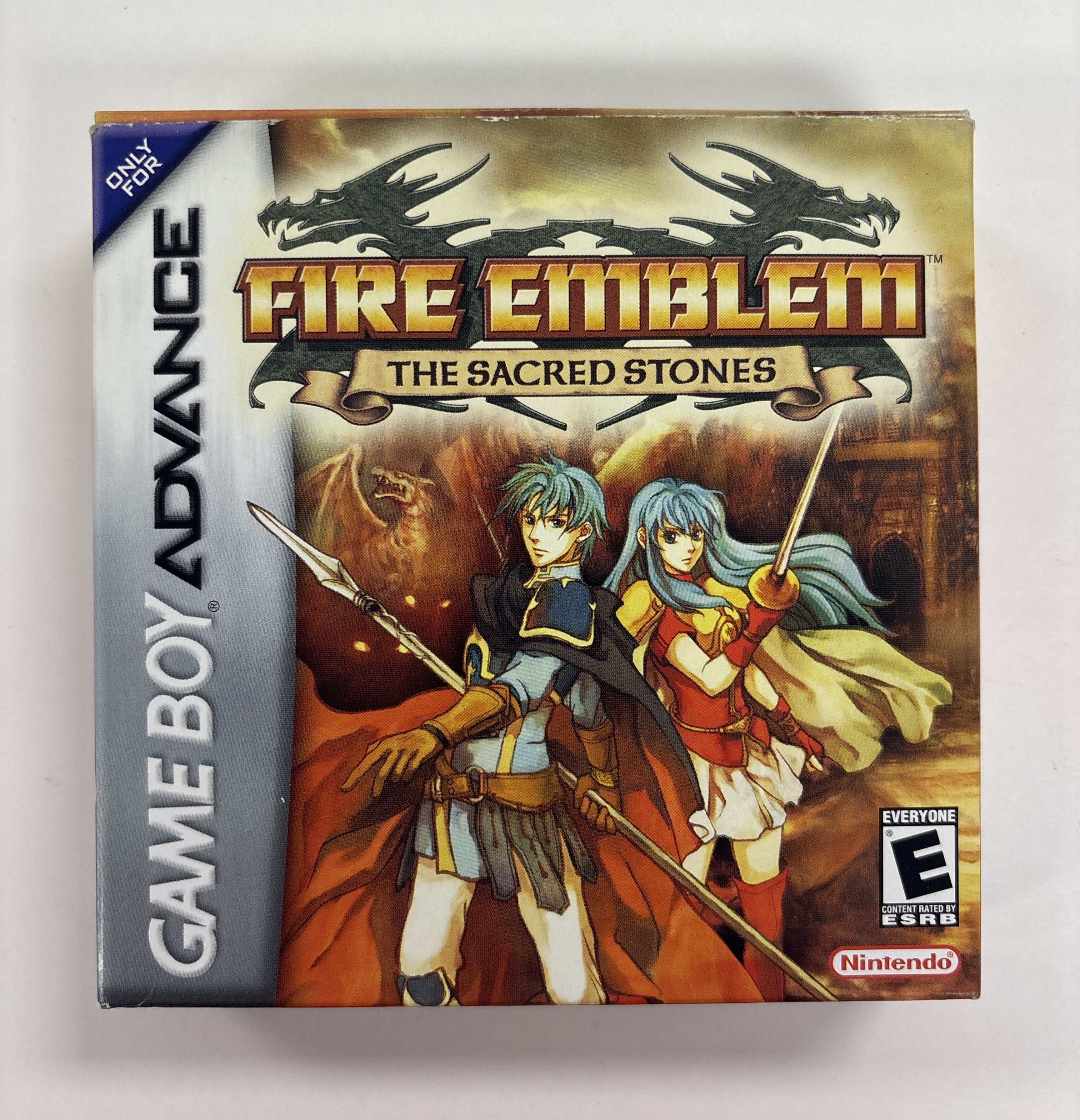 Fire Emblem: The Sacred Stones - Game Boy Advance Box & Manuals Only No Game