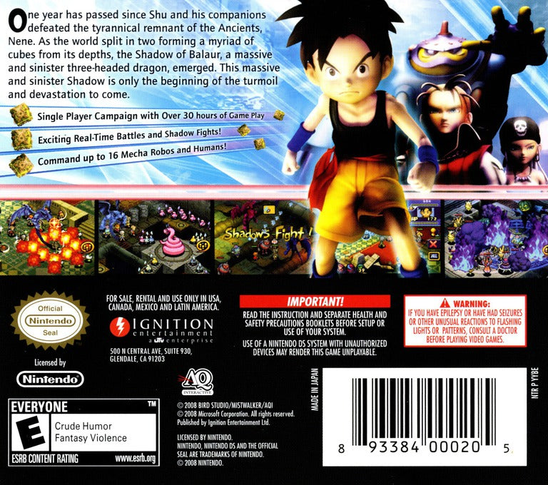 Blue Dragon Plus DS - Video Game - Used - CaveGamers - Image 2