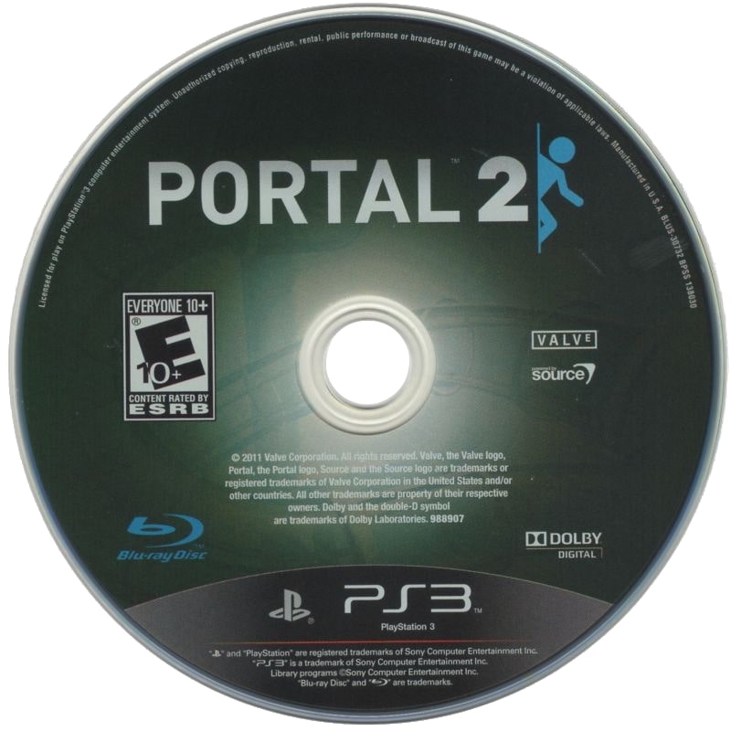 Portal 2 PS3 - Video Game - Used - CaveGamers - Image 3
