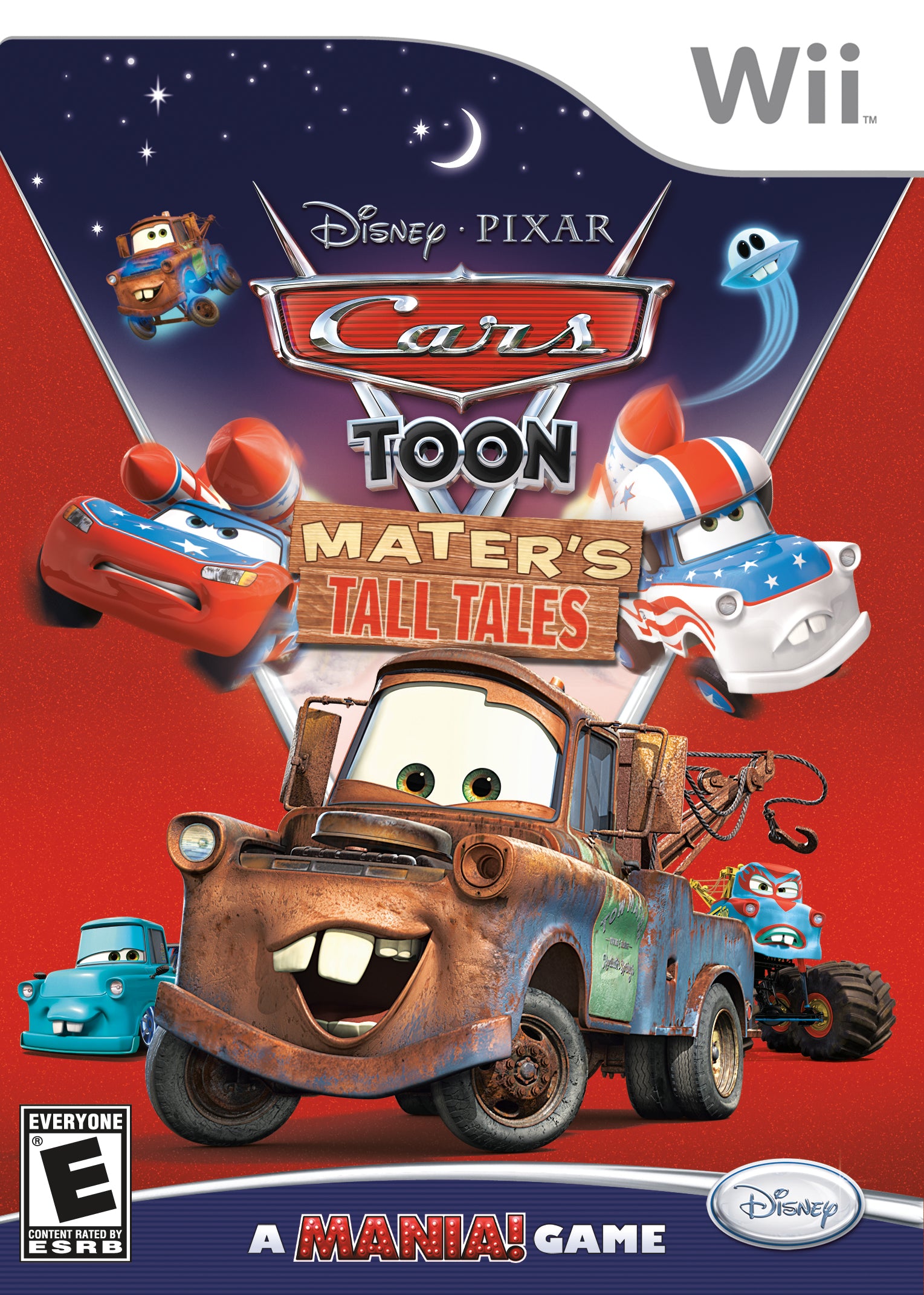 Cars Toon: Mater's Tall Tales Wii - Video Game - Used - CaveGamers