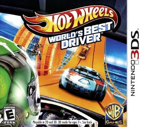 Hot Wheels World's Best Driver 3DS - Video Game - Used - CaveGamers