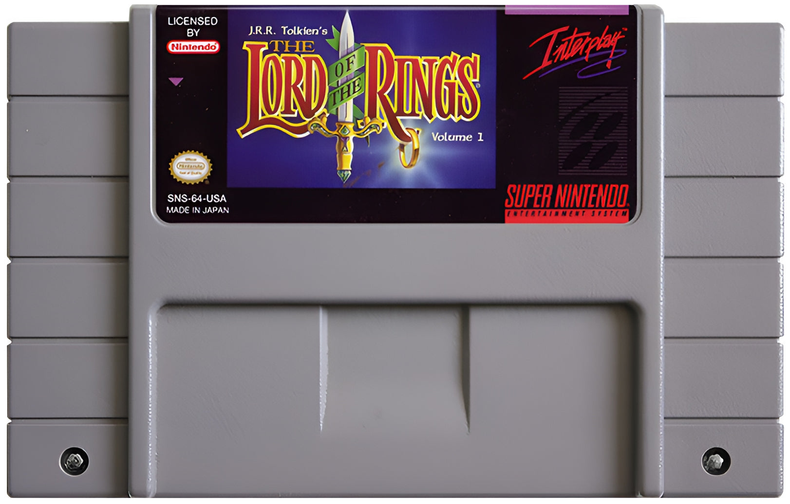 The Lord of the Rings: Volume 1 SNES - Video Game - Used - CaveGamers - Image 3