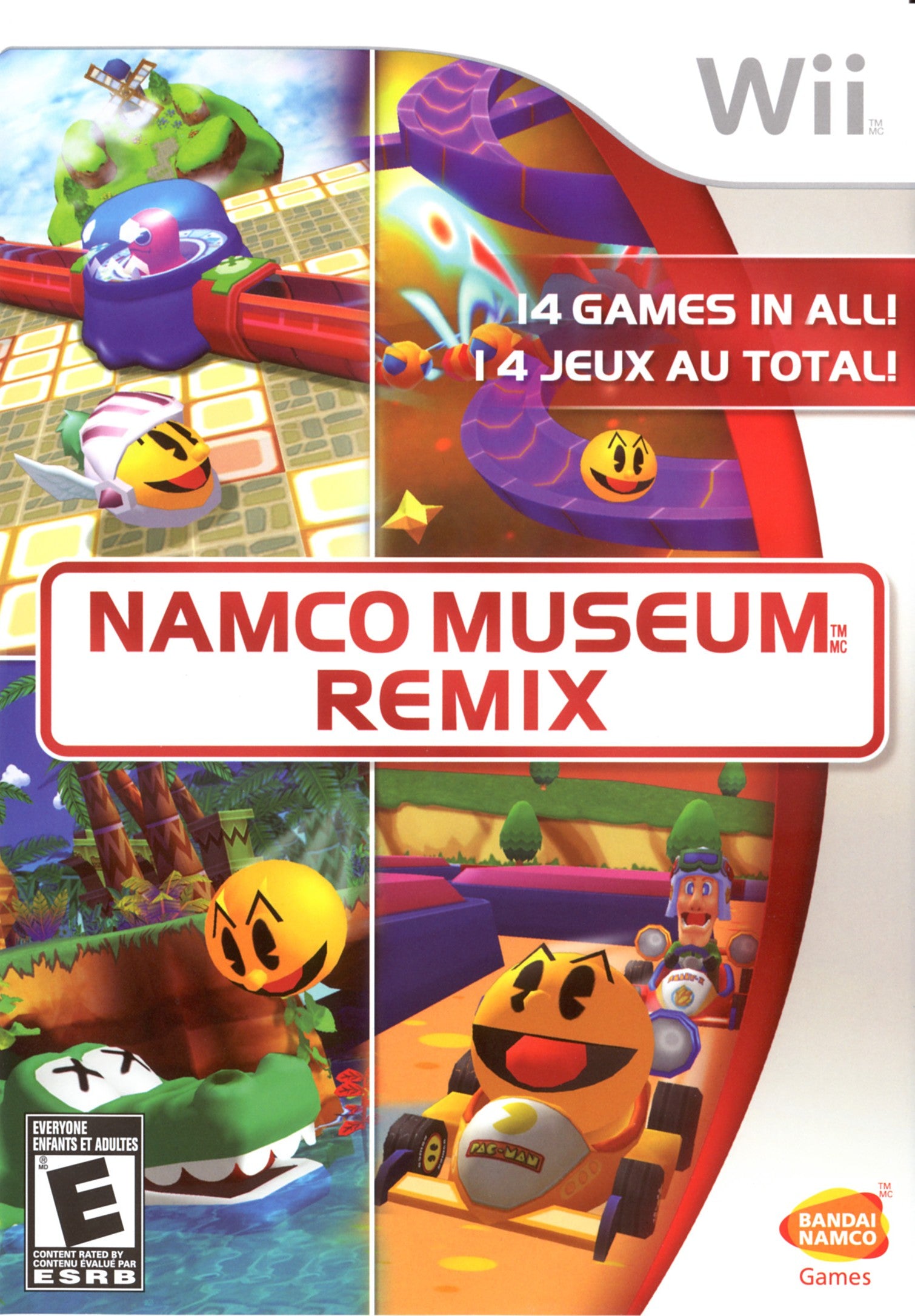 Namco Museum Remix Wii - Video Game - Used - CaveGamers