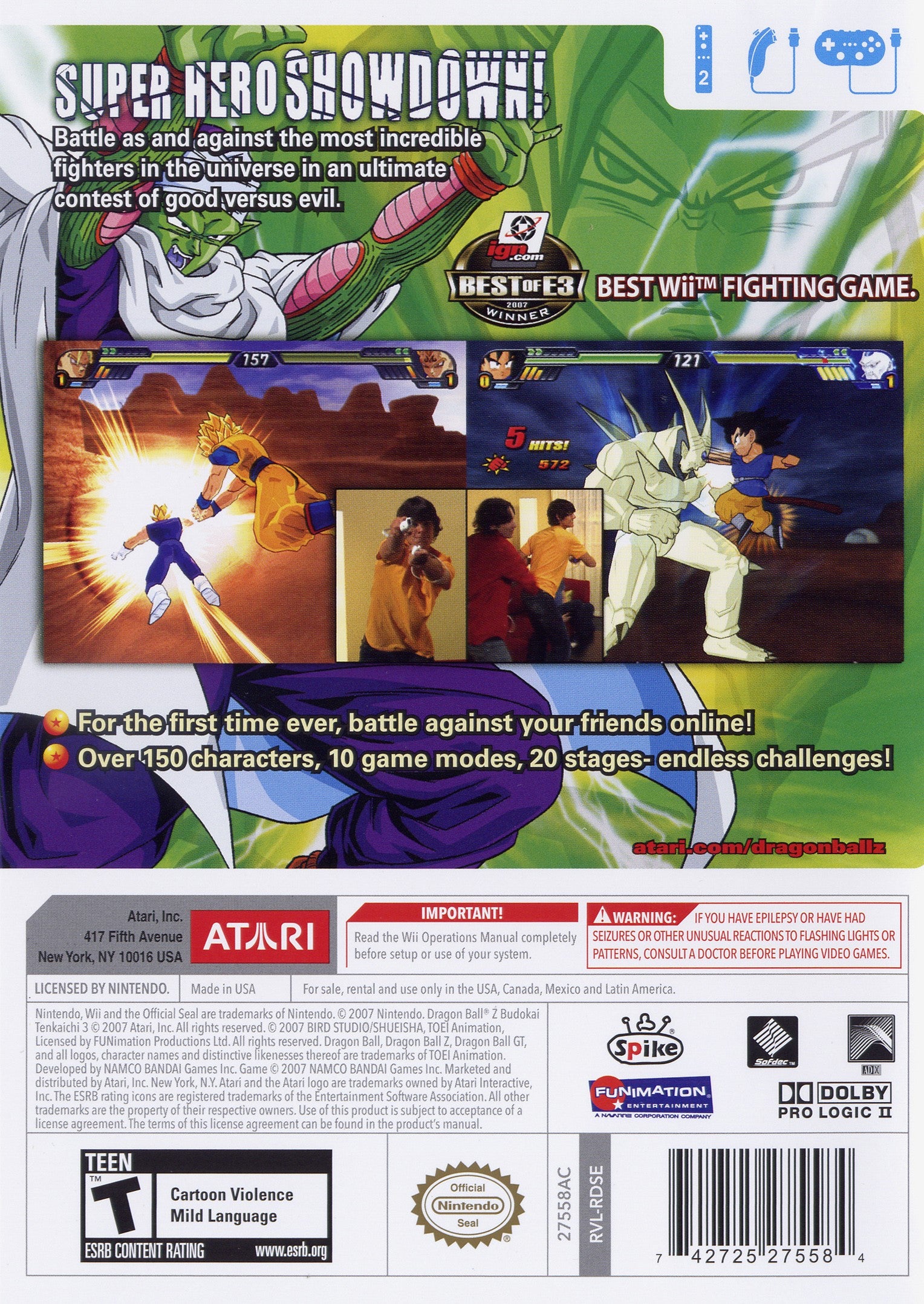 Dragon Ball Z Budokai Tenkaichi 3