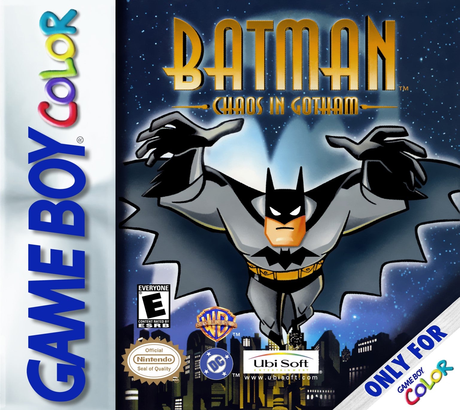 Batman: Chaos in Gotham Game Boy Color - Video Game - Used - CaveGamers