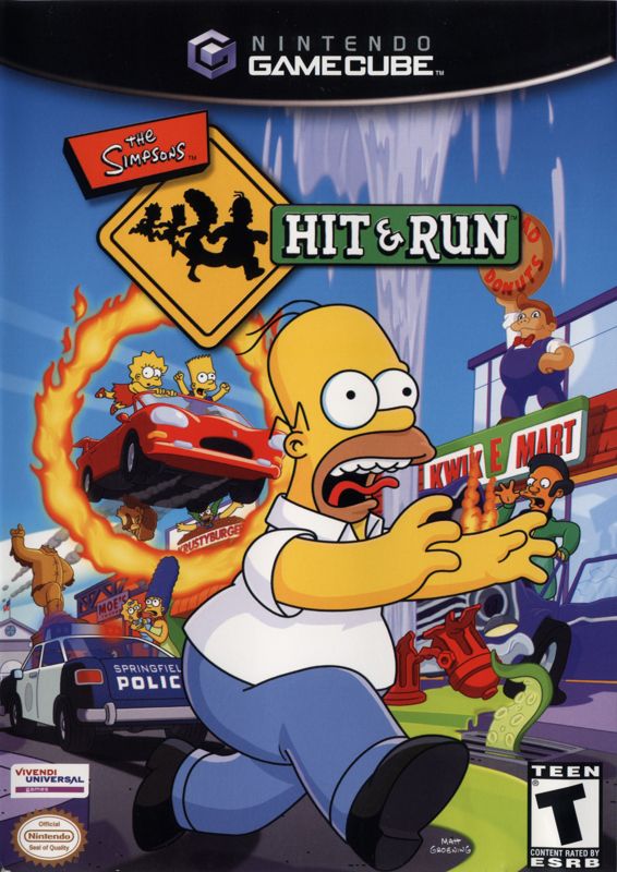 The Simpsons Hit & Run GameCube - Video Game - Used - CaveGamers