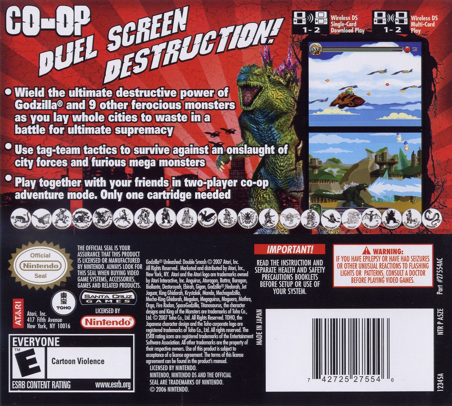 Godzilla Unleashed
