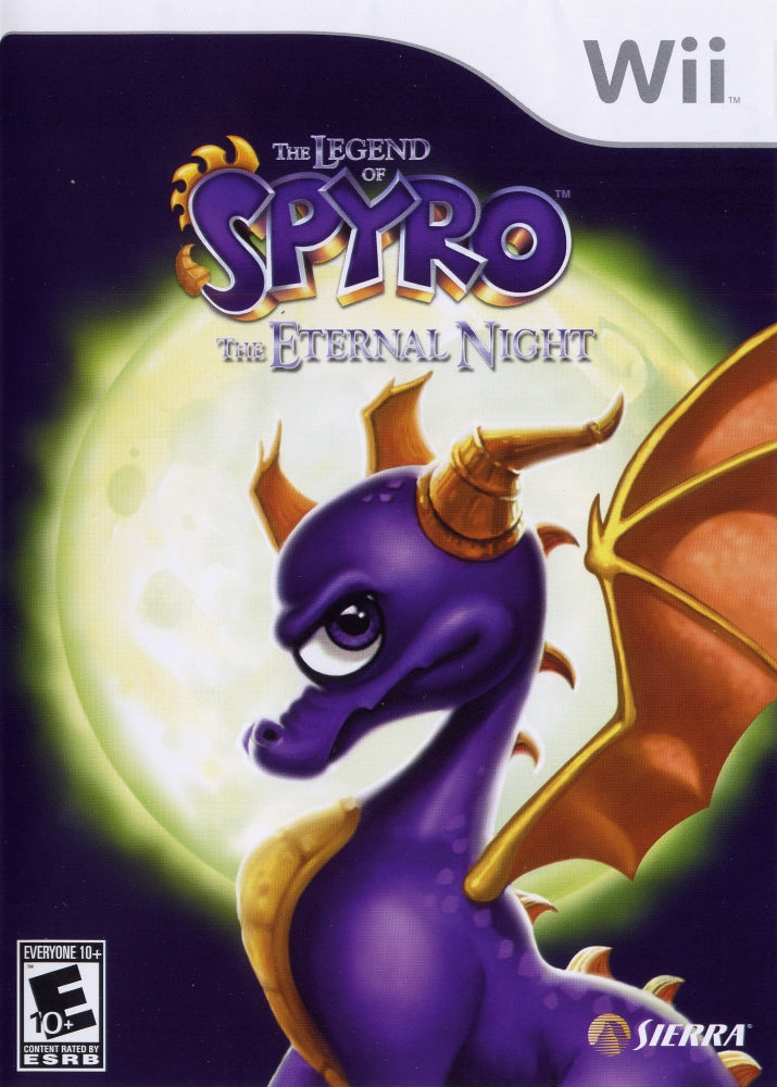The Legend of Spyro: The Eternal Night Wii - Video Game - Used - CaveGamers